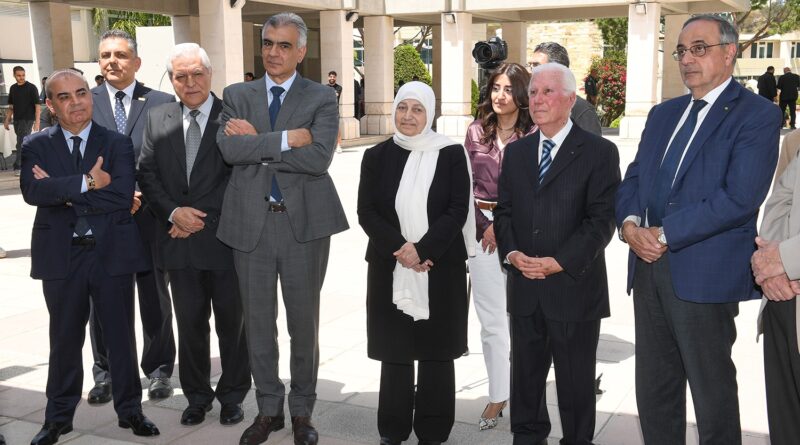 حفل تكريمي بعنوان “حارس الفكر” في جامعة سيدة اللويزة  الحريري:” التعليم هو الركيزة الأساس لكلّ بناء وطني