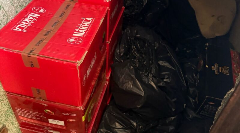 الريجي” ضبطت في تعلبايا كميات من المعسّل المزوّر