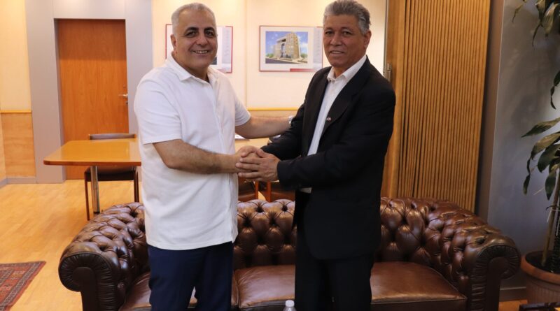 كركي يستقبل وفدًا من اتحاد نقابات عمّال فلسطين في لبنان