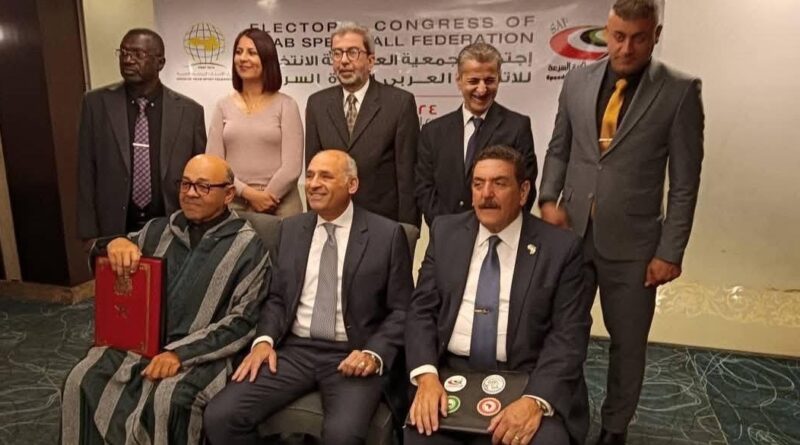 8 ميداليات للبنان في البطولة العربية لكرة السرعة  وتجديد إنتخاب هاشم عضواً في المكتب التنفيذي
