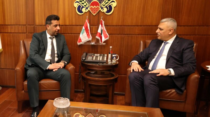 استقبل المدير العام للأمن العام اللواء حسن شقير في مكتبه العقيد ناصر الديحاني من سفارة دولة الكويت في لبنان