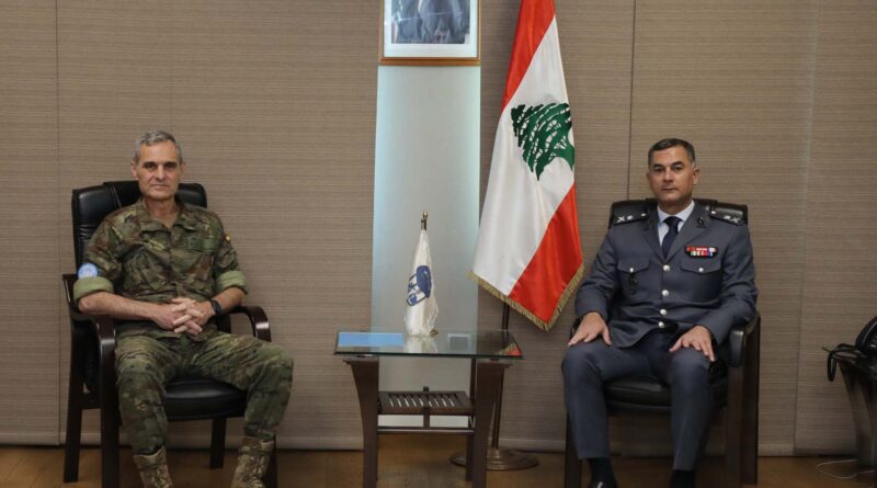 اللواء عبدالله استقبل قائد قوّة الأمم المتّحدة المؤقتة في لبنان