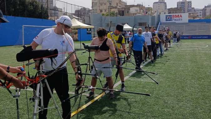 بطولة لبنان العامة خارج القاعة في القوس والنشاب