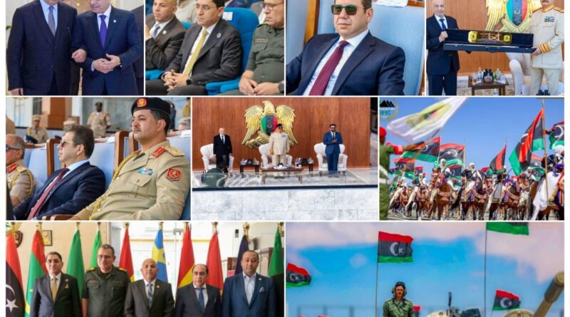 بمشاركه مصرية.. وبعد افتتاح مدينة المشير خليفة حفتر العسكرية غربي بنغازي.. المهندس هيثم حسين: العرض العسكري أثبت قوة وتماسك الشعب الليبي لمجابهة التحديات الأمنية